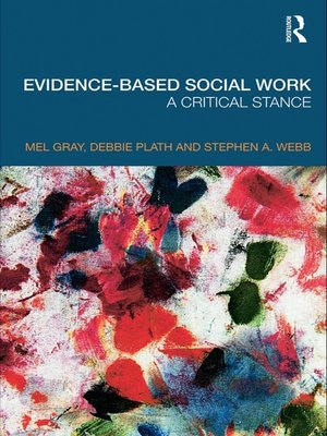 cover image of Evidence-based Social Work